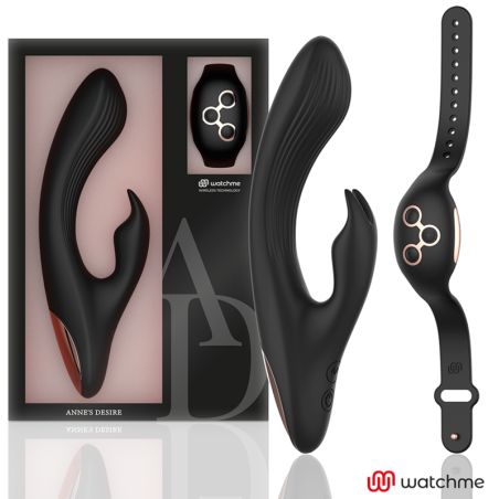 ANNE'S DESIRE - RABBIT CONTROL REMOTO TECNOLOGÍA WATCHME NEGRO/GOLD