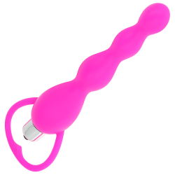 OHMAMA ESTIMULADOR ANAL CON VIBRACION - FUCSIA 2