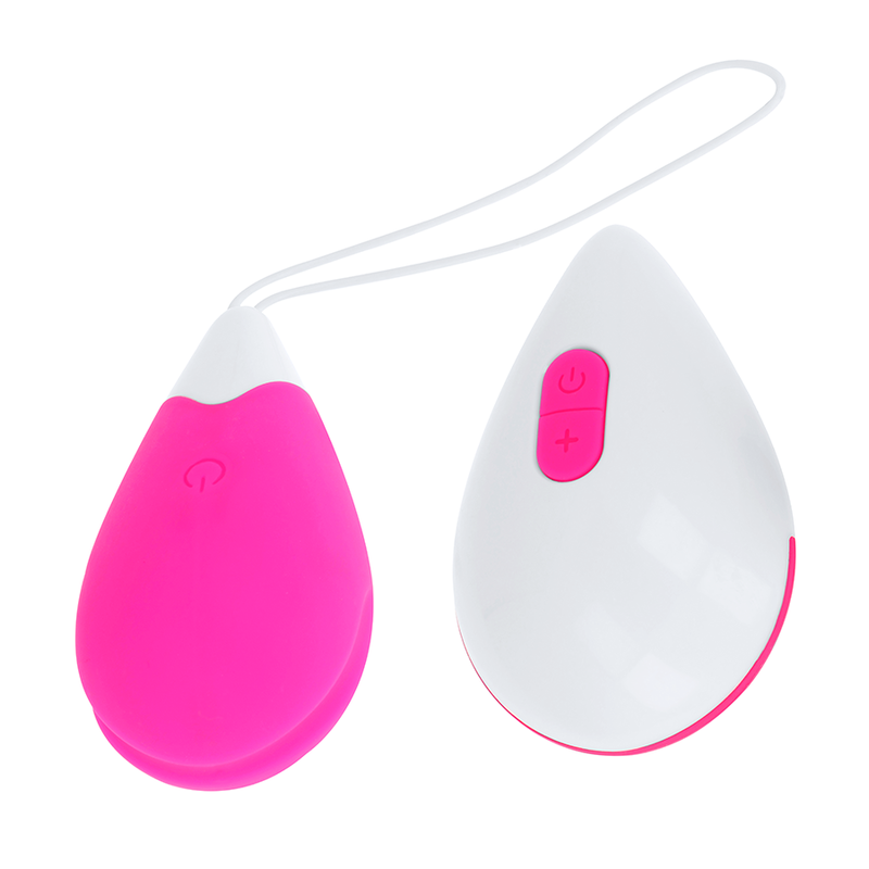 OHMAMA - TEXTURED VIBRATING EGG 10 MODES PINK...