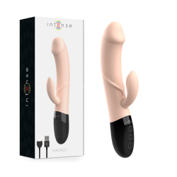 INTENSE MAGNUS VIBRADOR RECARGABLE DUAL NATURAL 2
