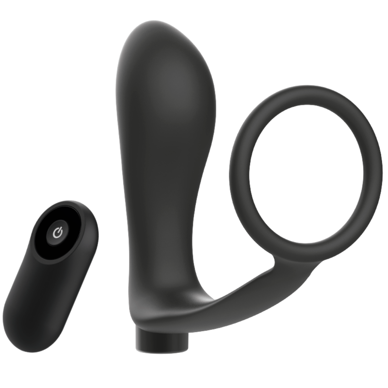 ADDICTED TOYS ANILLA PENE CON PLUG ANAL CONTROL...