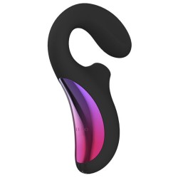LELO ENIGMA DOBLE ESTIMULACIÓN SUCCION MASAJEADOR NEGRO 2