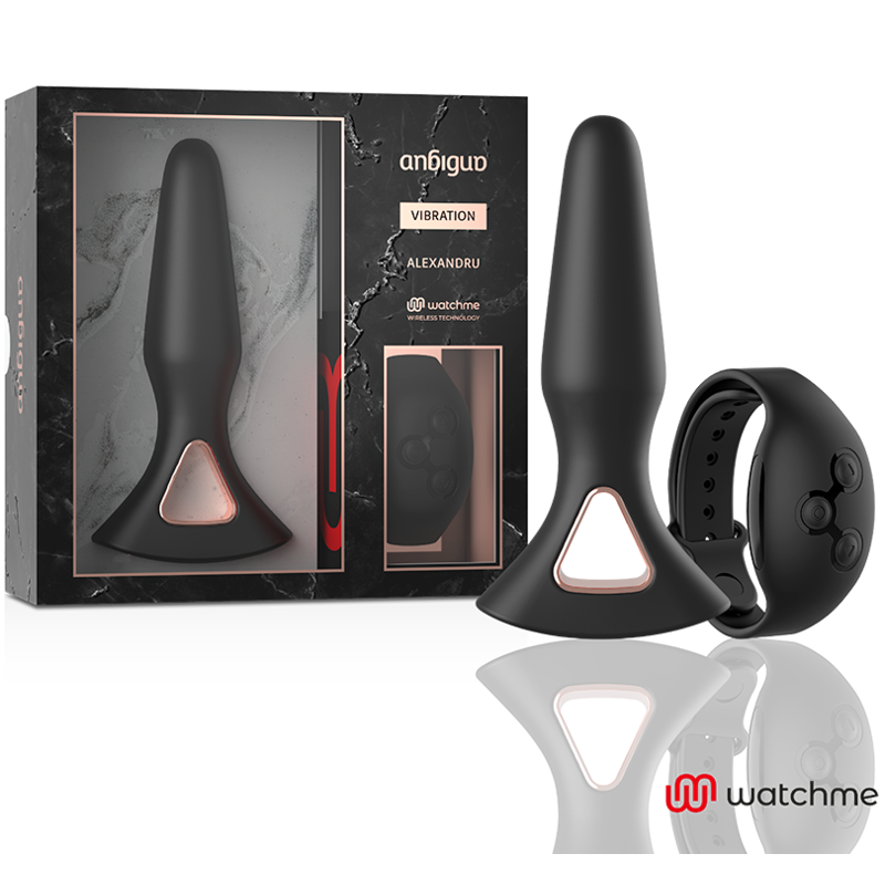 ANBIGUO - WATCHME CONTROL REMOTO VIBRADOR PLUG...