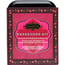 KAMASUTRA - WEEKENDER TIN KIT STRAWBERRY DREAMS FRESA 2