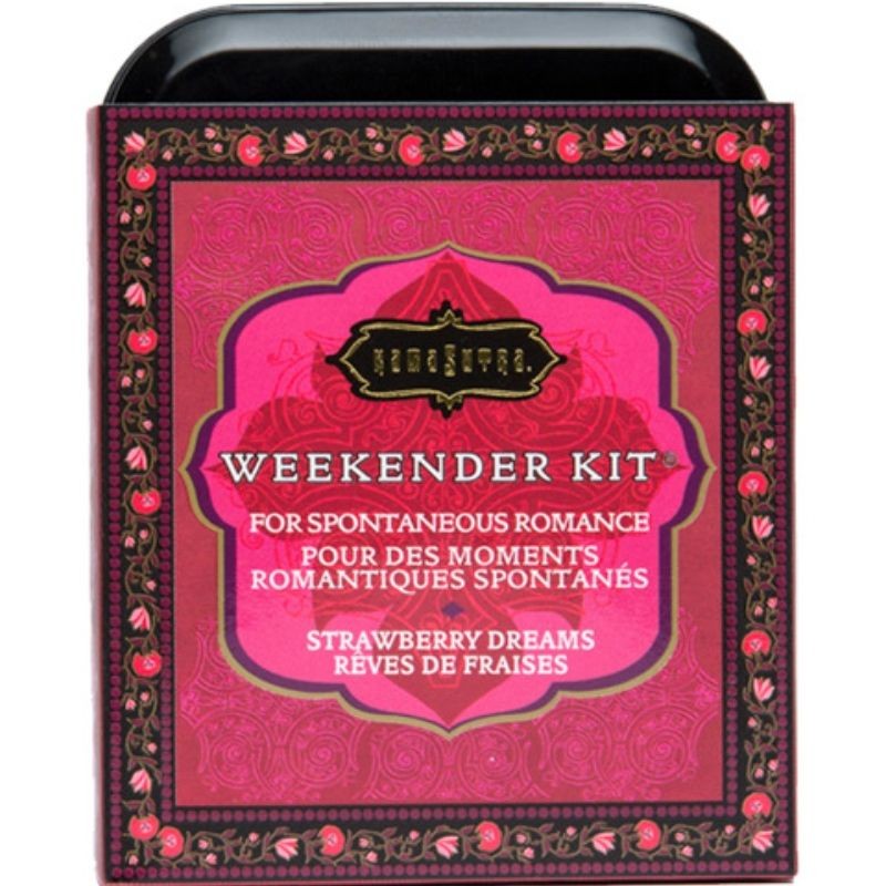KAMASUTRA - WEEKENDER TIN KIT STRAWBERRY DREAMS...