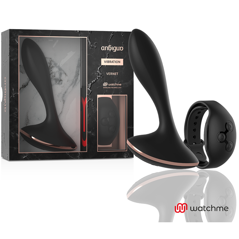 ANBIGUO - WATCHME CONTROL REMOTO VIBRADOR PLUG...