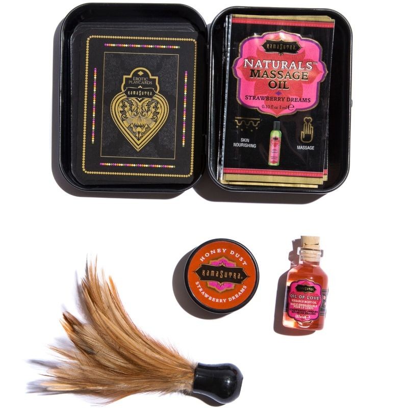 KAMASUTRA - WEEKENDER TIN KIT STRAWBERRY DREAMS...
