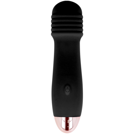 DOLCE VITA - VIBRADOR RECARGABLE TRES NEGRO 7 VELOCIDADES