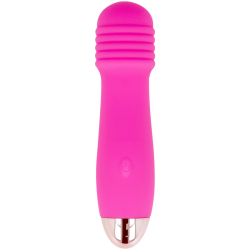 DOLCE VITA - VIBRADOR RECARGABLE THREE ROSA 7 VELOCIDADES 2