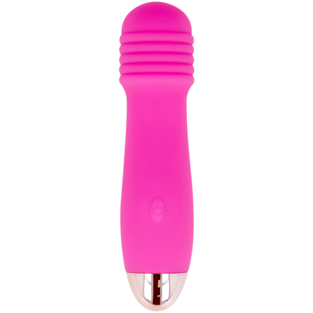 DOLCE VITA - VIBRADOR RECARGABLE THREE ROSA 7 VELOCIDADES