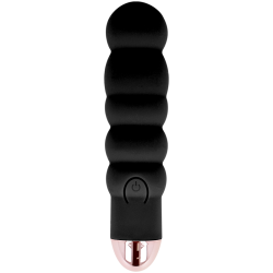 DOLCE VITA - VIBRADOR RECARGABLE SIX NEGRO 7 VELOCIDADES 2