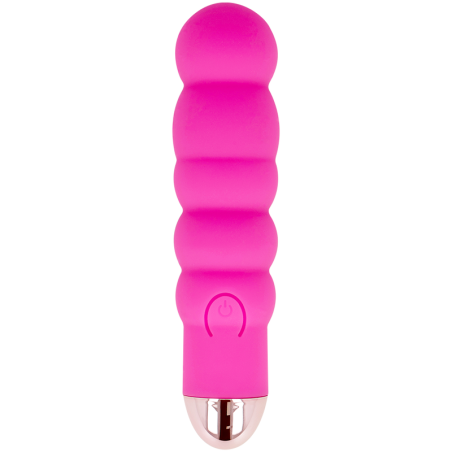 DOLCE VITA - VIBRADOR RECARGABLE SIX ROSA 7 VELOCIDADES