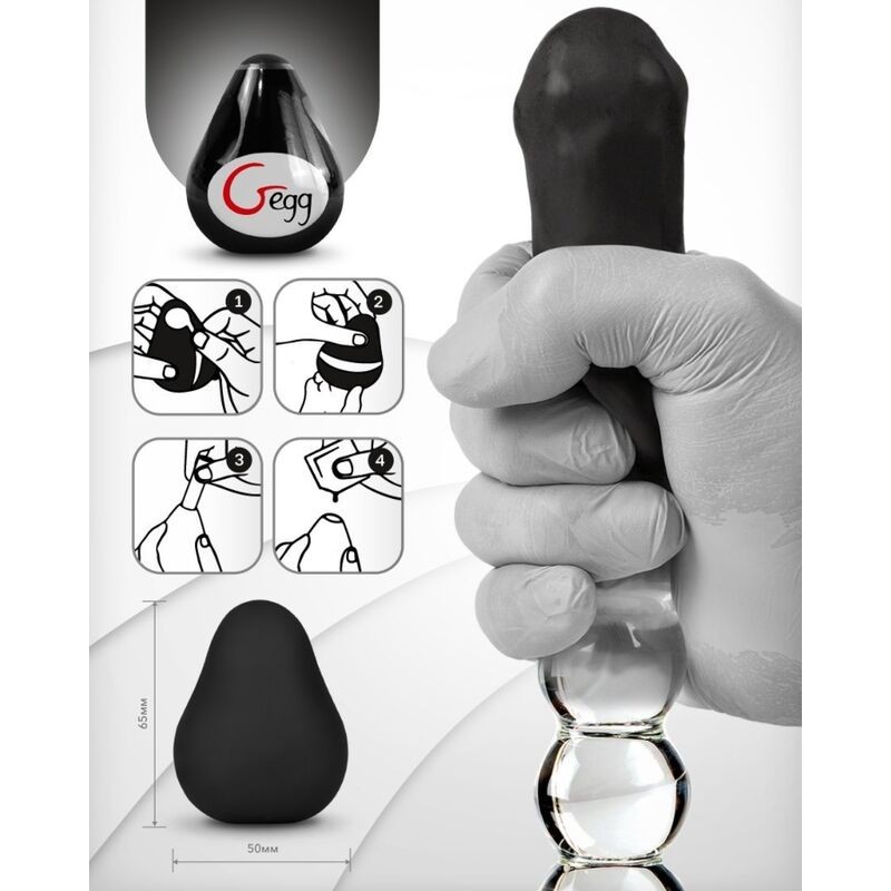 G-VIBE - HUEVO MASTURBADOR TEXTURADO...