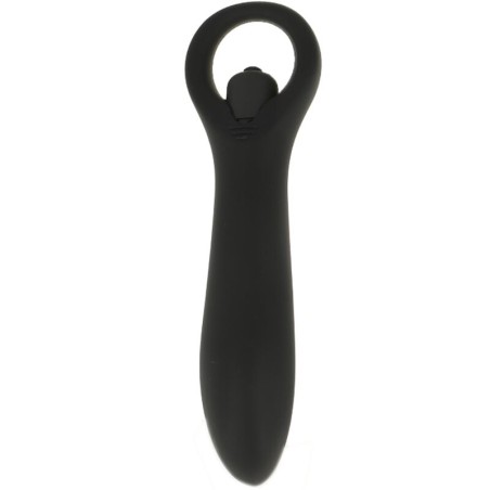 OHMAMA VIBRADOR DE SILICONA CON ANILLA 11 CM