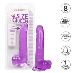 CALEX SIZE QUEEN DILDO - LILA 20.3 CM 2