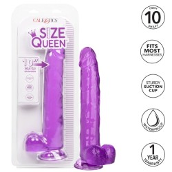 CALEX SIZE QUEEN DILDO - LILA 25.5 CM 2