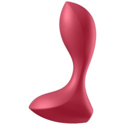 SATISFYER BACKDOOR LOVER PLUG ANAL VIBRADOR - ROJO 2