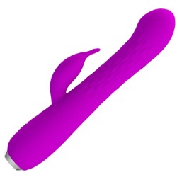 PRETTY LOVE - MOLLY VIBRATOR WITH RECHARGEABLE ROTATION 2