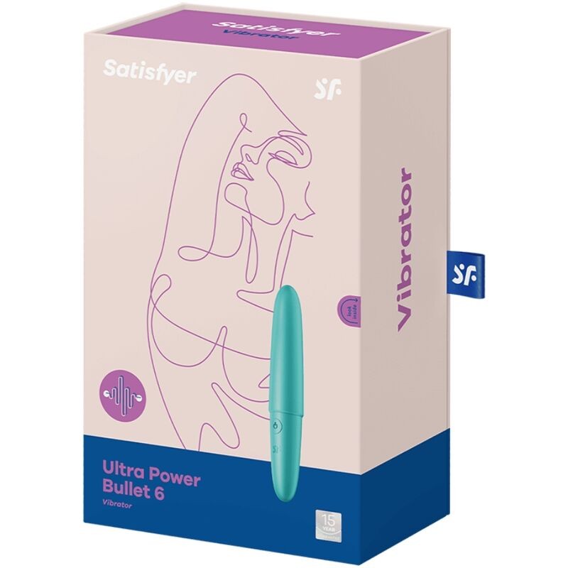 SATISFYER ULTRA POWER BULLET 6 BALA VIBRADORA...
