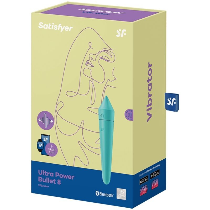SATISFYER ULTRA POWER BULLET 8 BALA VIBRADORA...