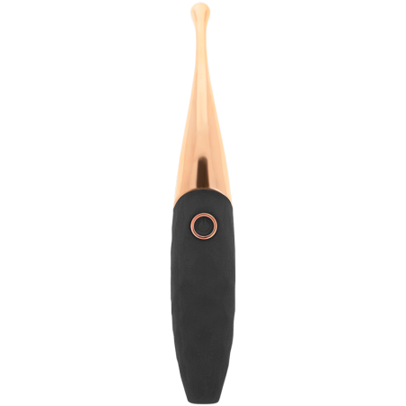 OHMAMA ESTIMULADOR CLITORIS RECARGABLE 36 MODOS - NEGRO-PINKGOLD