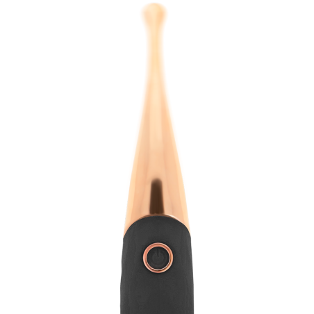 OHMAMA ESTIMULADOR CLITORIS RECARGABLE 36 MODOS - NEGRO-PINKGOLD