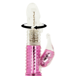 OHMAMA VIBRADOR CON FUNCION ROTACION Y ESTIMULADOR CLITORIS 2