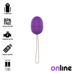 ONLINE - REMOTE CONTROL VIBRATING EGG S PURPLE 2