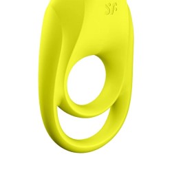 SATISFYER - SPECTACULAR DUO RING VIBRATOR YELLOW 2