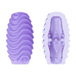 PRETTY LOVE - DOUBLE SIDED LILAC MASTURBATOR EGG 2