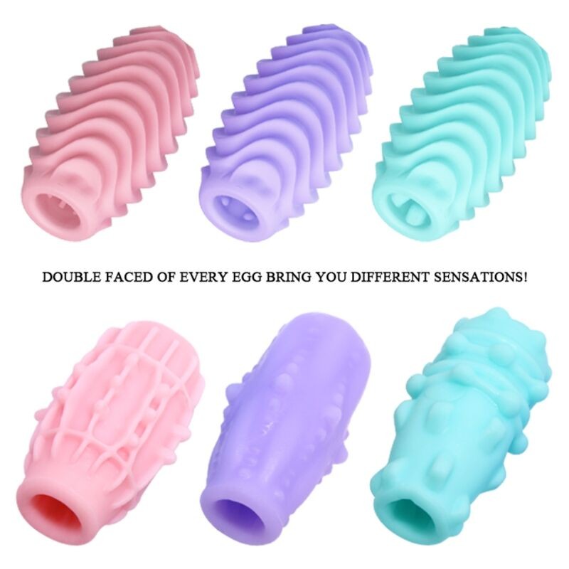 PRETTY LOVE - DOUBLE SIDED MASTURBATOR EGG 15...