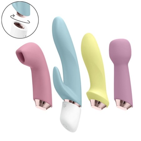 SATISFYER MARVELOUS FOUR - SET VIBRADOR  SUCCIONADOR