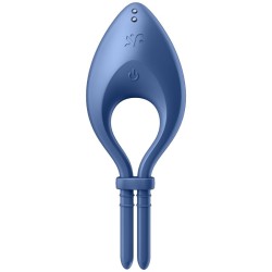 SATISFYER - BULLSEYE RING VIBRATOR APP BLUE 2