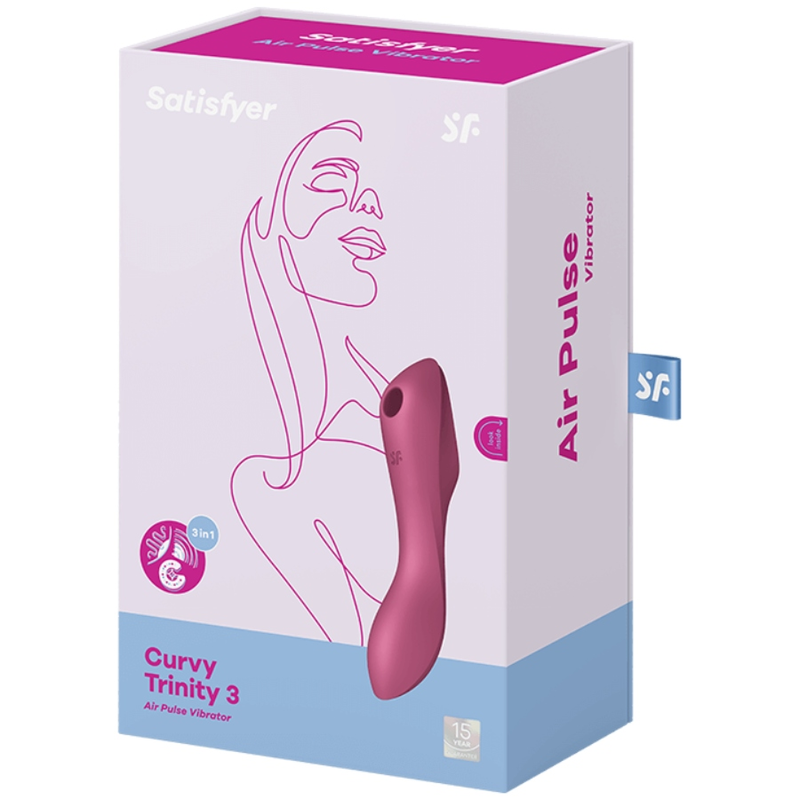 SATISFYER CURVY TRINITY 3 ESTIMULADOR Y...