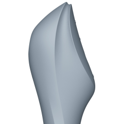 SATISFYER CURVY TRINITY 3 ESTIMULADOR Y VIBRADOR - GRIS 2
