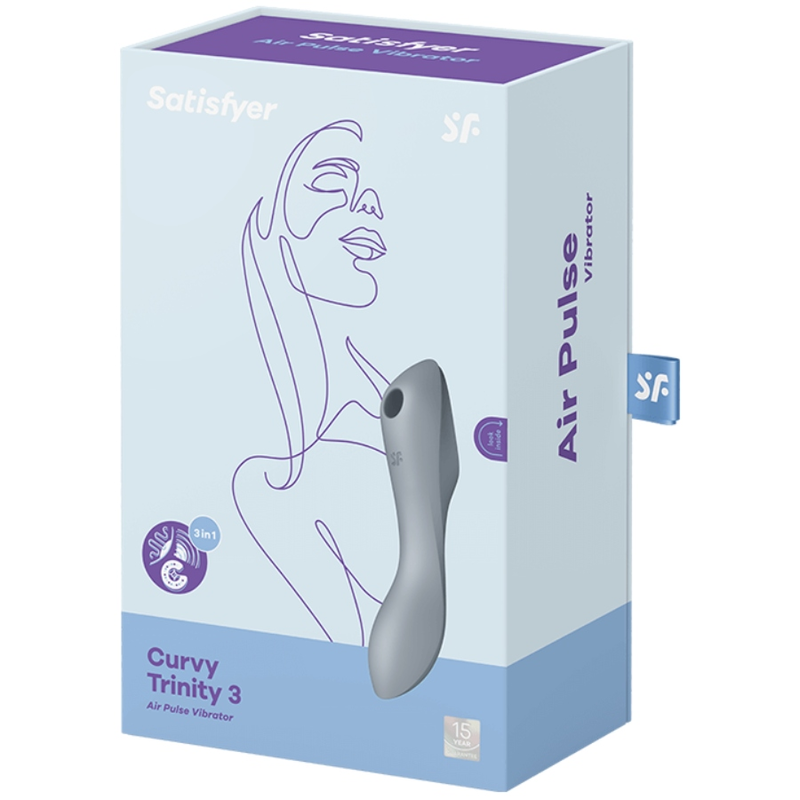 SATISFYER CURVY TRINITY 3 ESTIMULADOR Y...