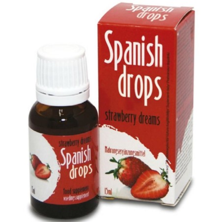 SPANISH FLY STRAWBERRY DREAMS GOTAS ESTIMULANTES 15 ML