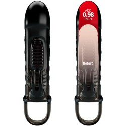 PRETTY LOVE - SLOANE RABBIT PENIS SHEATH BLACK 2