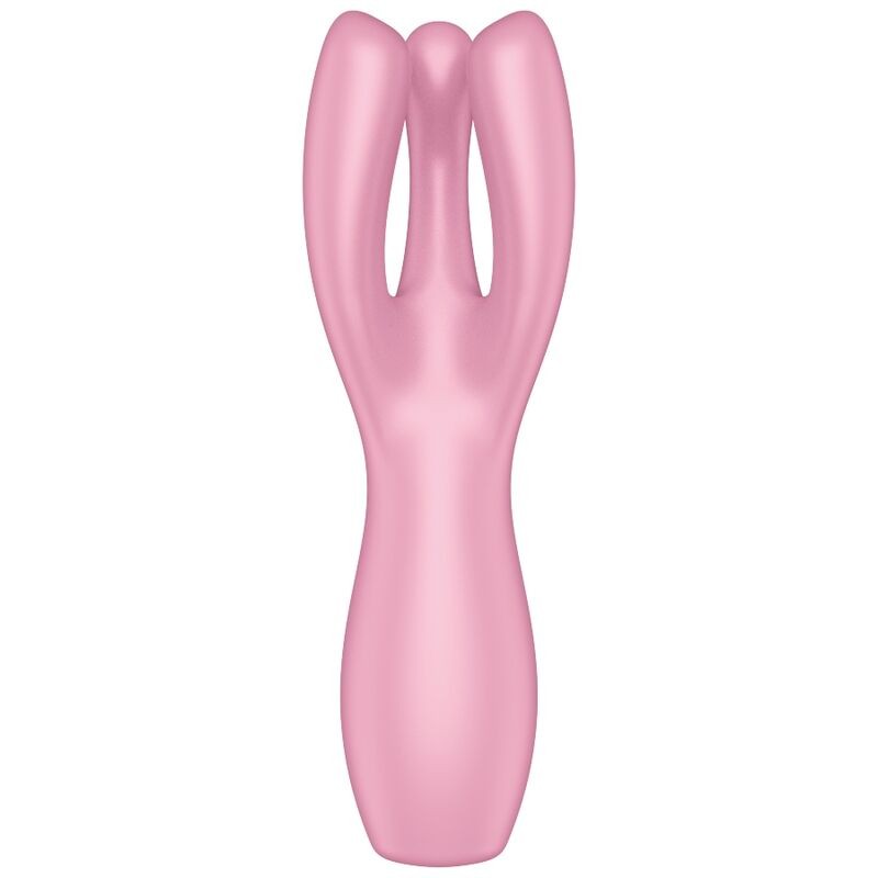 SATISFYER THREESOME 3 VIBRADOR - ROSA