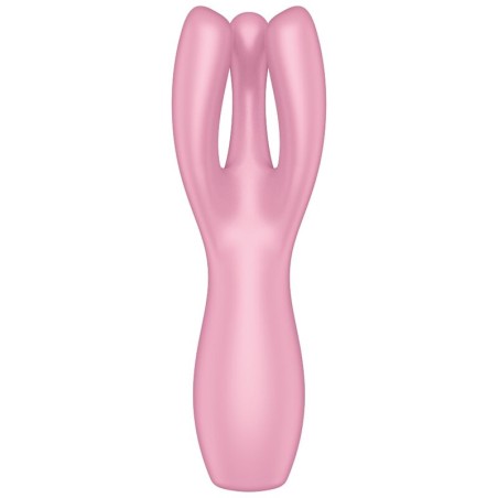 SATISFYER THREESOME 3 VIBRADOR - ROSA