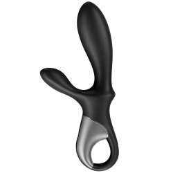 SATISFYER - HEAT CLIMAX+ ANAL VIBRATOR APP BLACK 2