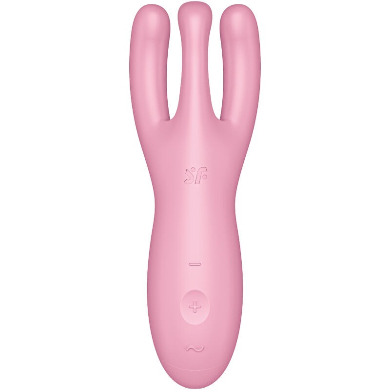 SATISFYER THREESOME 4 VIBRADOR APP - ROSA