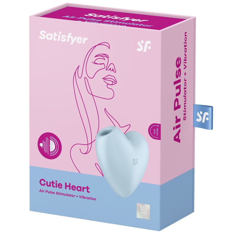 SATISFYER CUTIE HEART ESTIMULADOR Y VIBRADOR -...