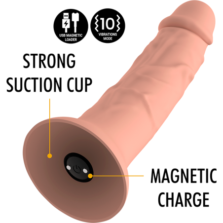 MYTHOLOGY - ASHER ORIGINAL DILDO S - VIBRATOR + REMOTE CONTROL WITH WATCHME WIRELESS TECHNOLOGY
