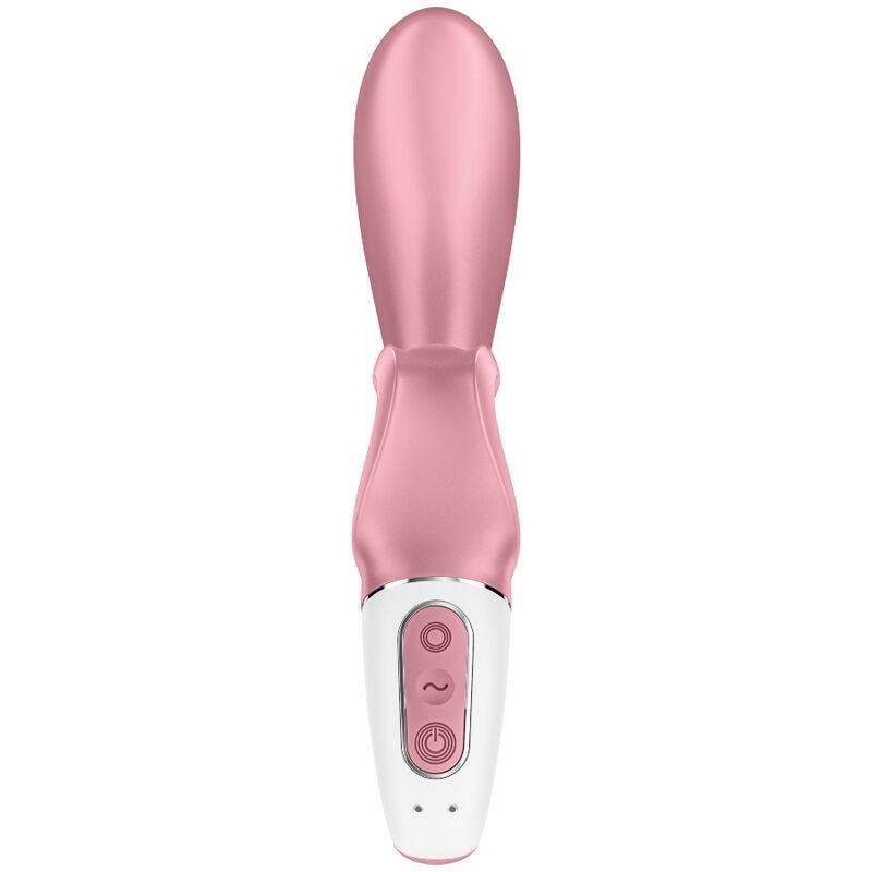 SATISFYER HUG ME VIBRADOR RABBIT APP - ROSA