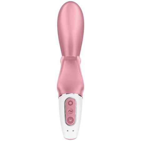 SATISFYER HUG ME VIBRADOR RABBIT APP - ROSA