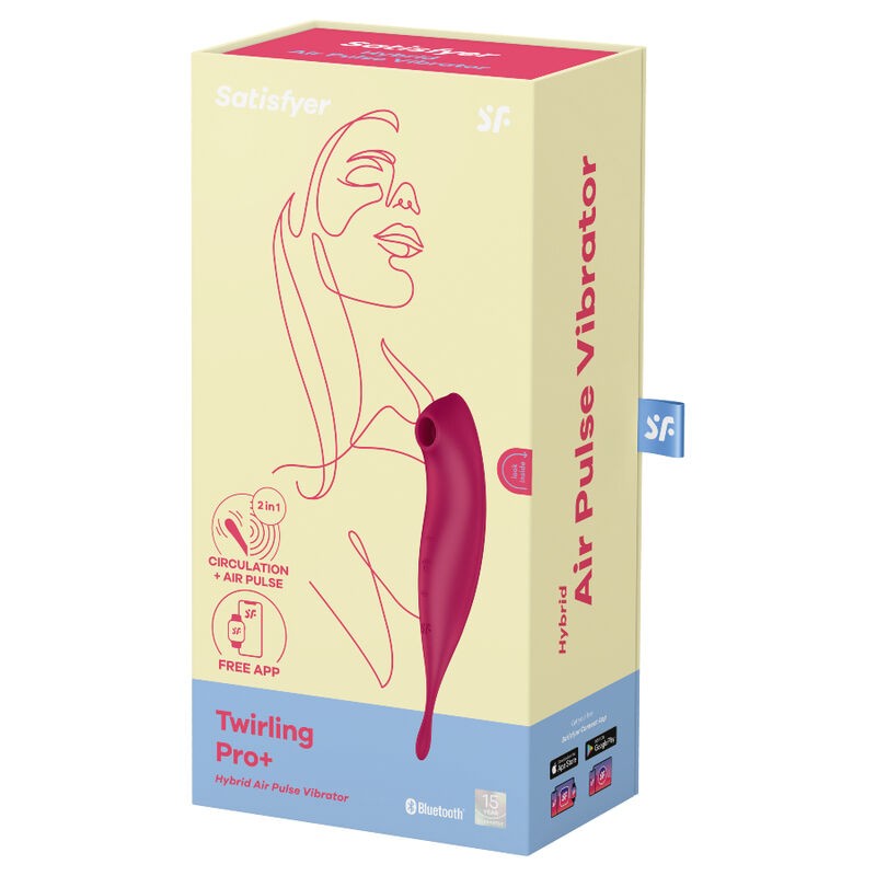 SATISFYER TWIRLING PRO+ ESTIMULADOR Y VIBRADOR...