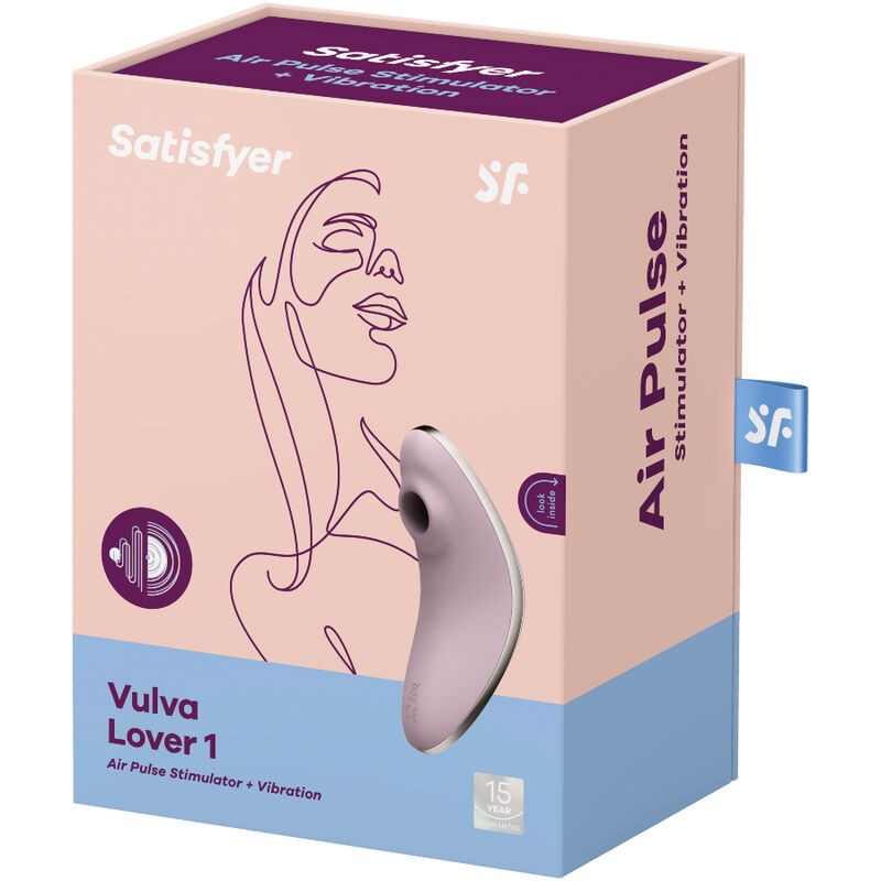 SATISFYER VULVA LOVER 1 ESTIMULADOR Y VIBRADOR...