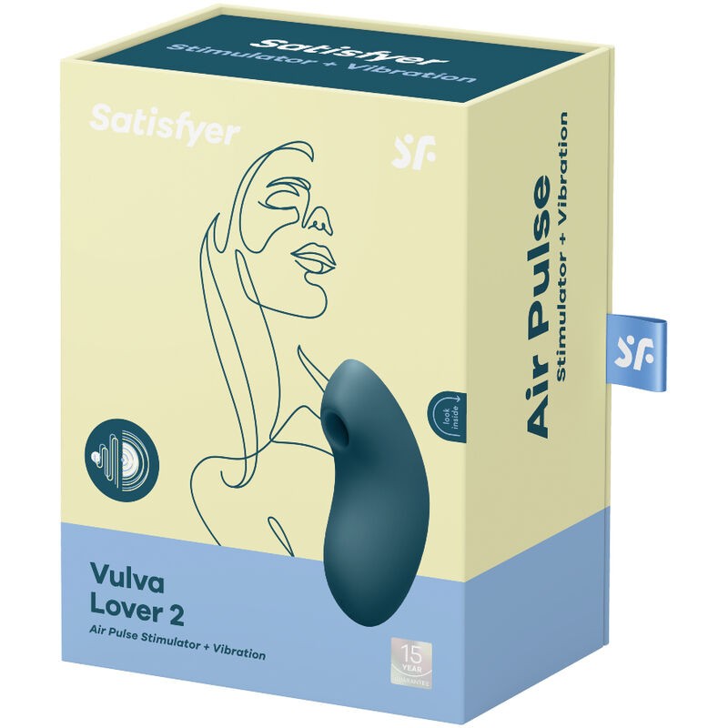 SATISFYER VULVA LOVER 2 ESTIMULADOR Y VIBRADOR...
