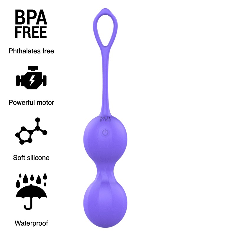 MR BOSS- DUMAS KEGEL BOLAS VIBRADORAS CONTROL...